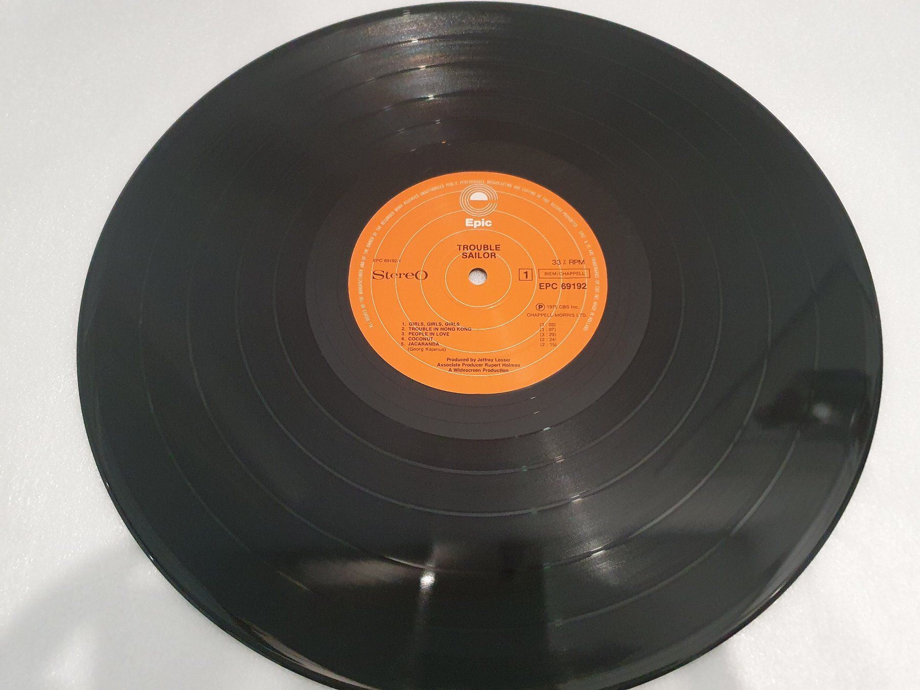 Dischi in vinile: Sailor – Trouble – Usato da Uster venduto da Vinyl-Leidenschaft 2