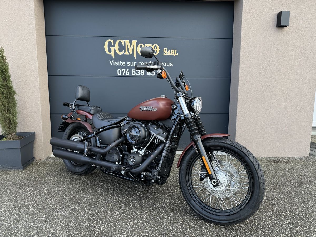 Harley-Davidson Chopper: Harley Davidson FXBB Street Bob 107 LEASING POSSIBLE – Usato da Echallens venduto da HD90 1