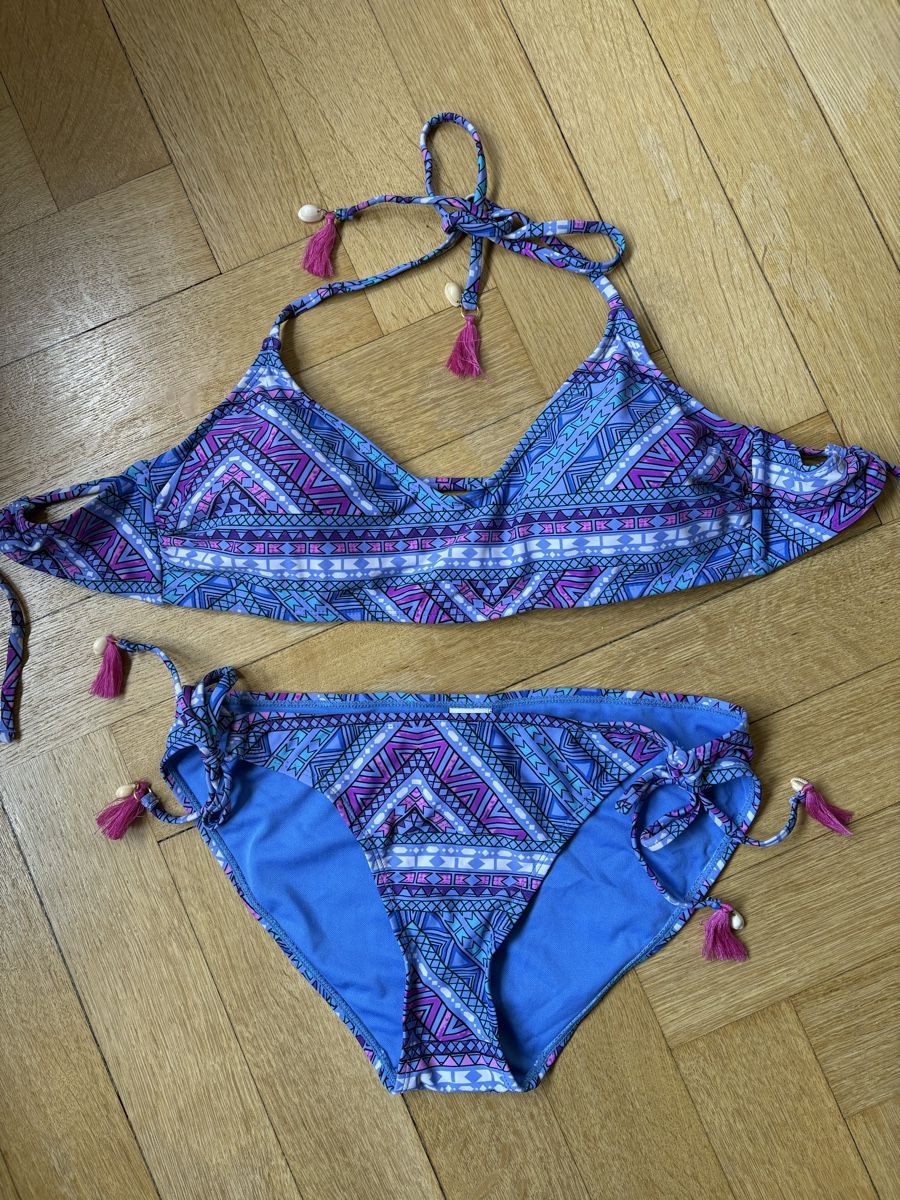 Badekleider & Bikinis: Bikini ensemble imprimé taille L neuf – Neu und originalverpackt aus Genève von ari_y89j