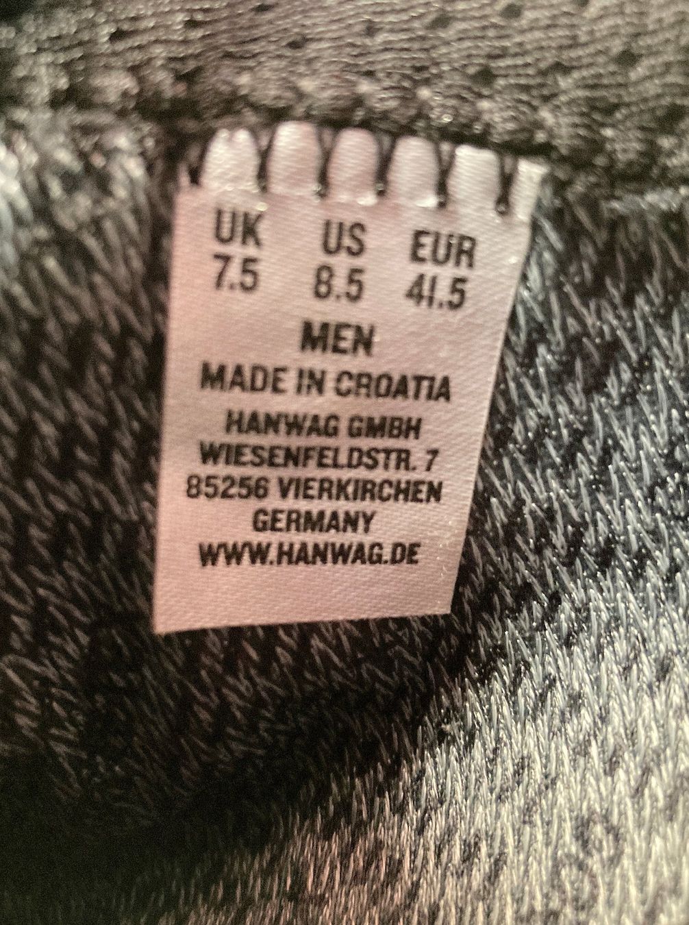 Hanwag Scarpe da uomo: Hanwag Herren Wanderschuhe 41.5 – Usato da Bern venduto da Mydogonline 6
