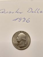 USA Quarter Dollar, 1776-1976, Gedenkmünze, Top Zustand