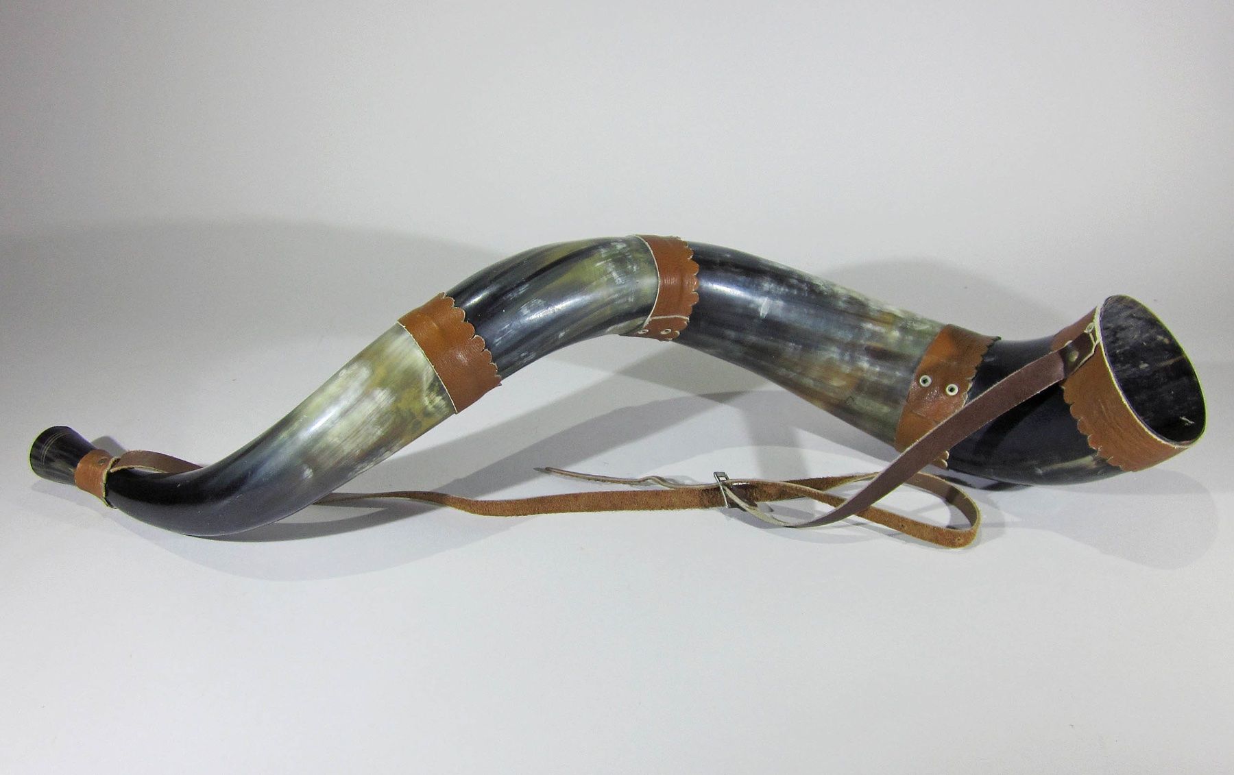 Strumenti musicali: Gaucho Hornblasinstrument Argentinien – Usato da Bäretswil venduto da robsonantik 1