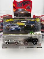 Hot Wheels Back to the Future Time Machine & Toyota Pickup