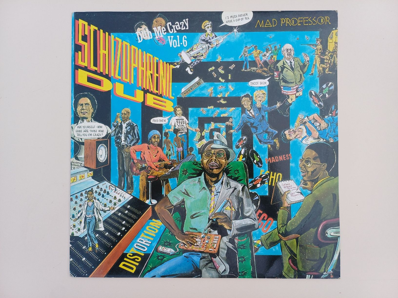 Dischi in vinile: Mad Professor "Schizophrenic Dub - Dub me crazy Vol.6" LP – Usato da Begnins venduto da Drastic-Sound