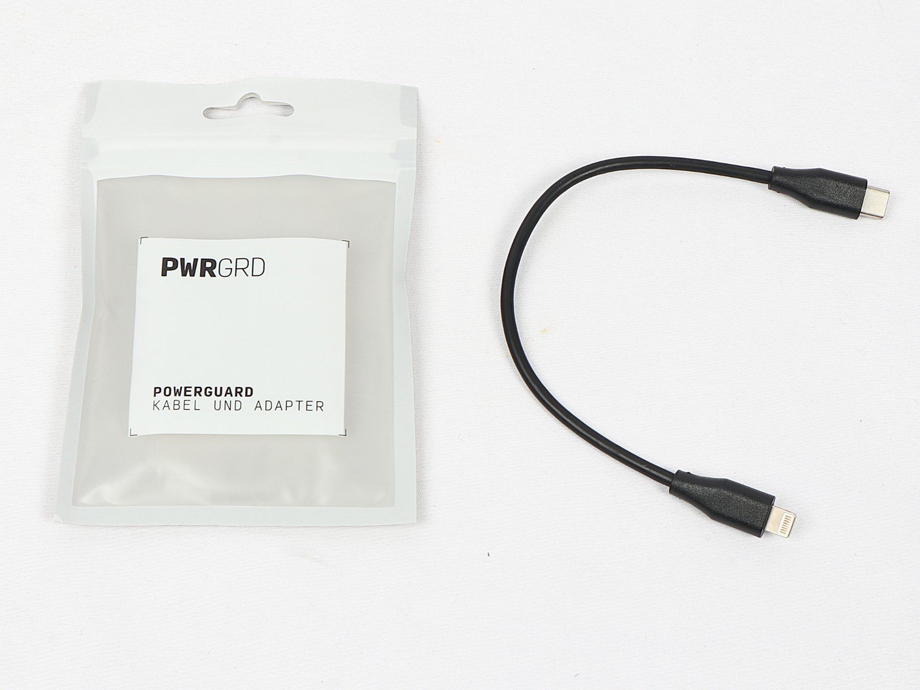 Cavi: POWERGUARD KABEL UND ADAPTER USB C auf LIGHTNING – Nuovo e nell'imballaggio originale da Steinen venduto da Restwert_Steinen 2