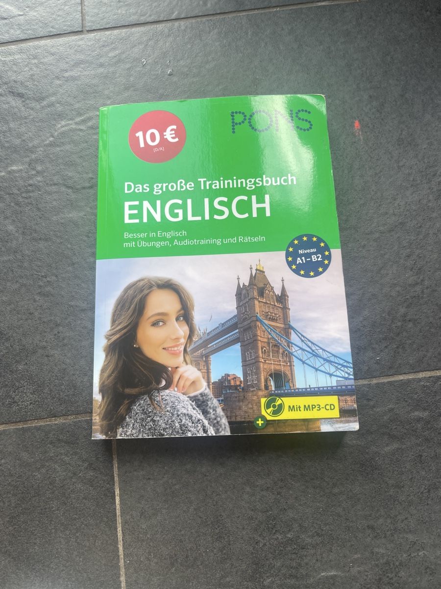 PONS Englisch A1-B2 Trainingsbuch mit MP3-CD, Top! (52) (Gebraucht) in ...