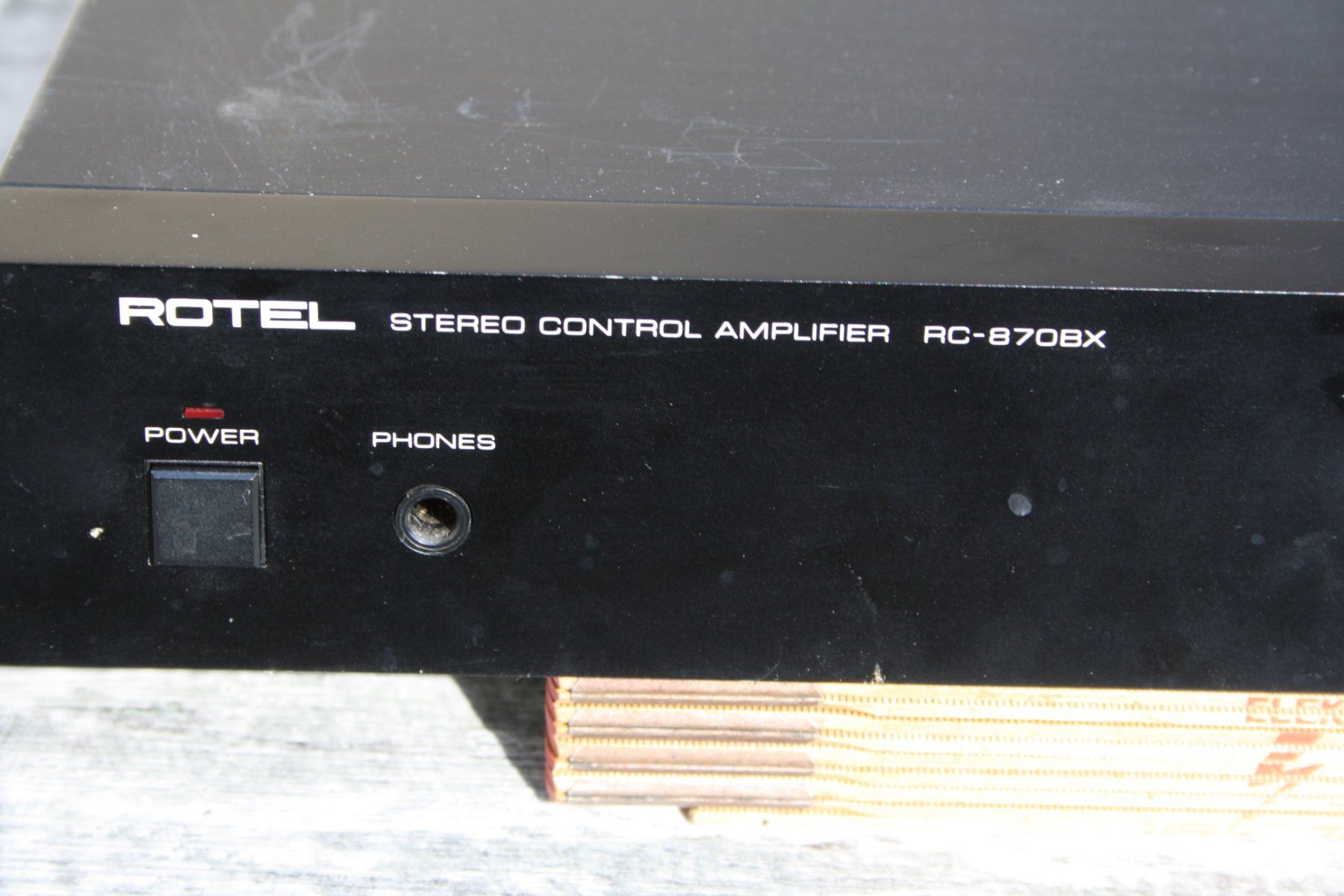 Rotel Amplificatori: VINTAGE ROTEL PREAMPLIFIER RC-870BX – Difettoso da Wauwil venduto da Pneuedy 2