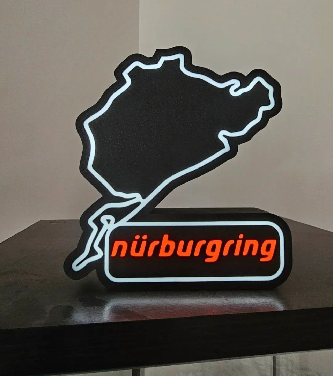 Lampade: Lampe LightBox LED Nürburgring usb – Nuovo (secondo la descrizione) da Noville venduto da Berlusconi55 1