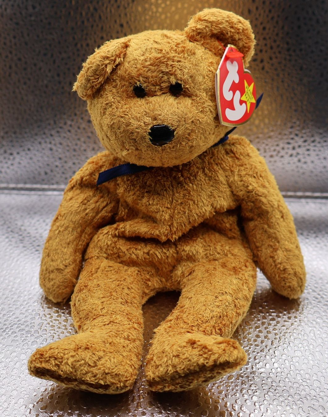 Ty Giocattoli: Ty Beanie Teddy FUZZ .. Geb.23.07.1998 – Usato da winterthur venduto da Beanieswis