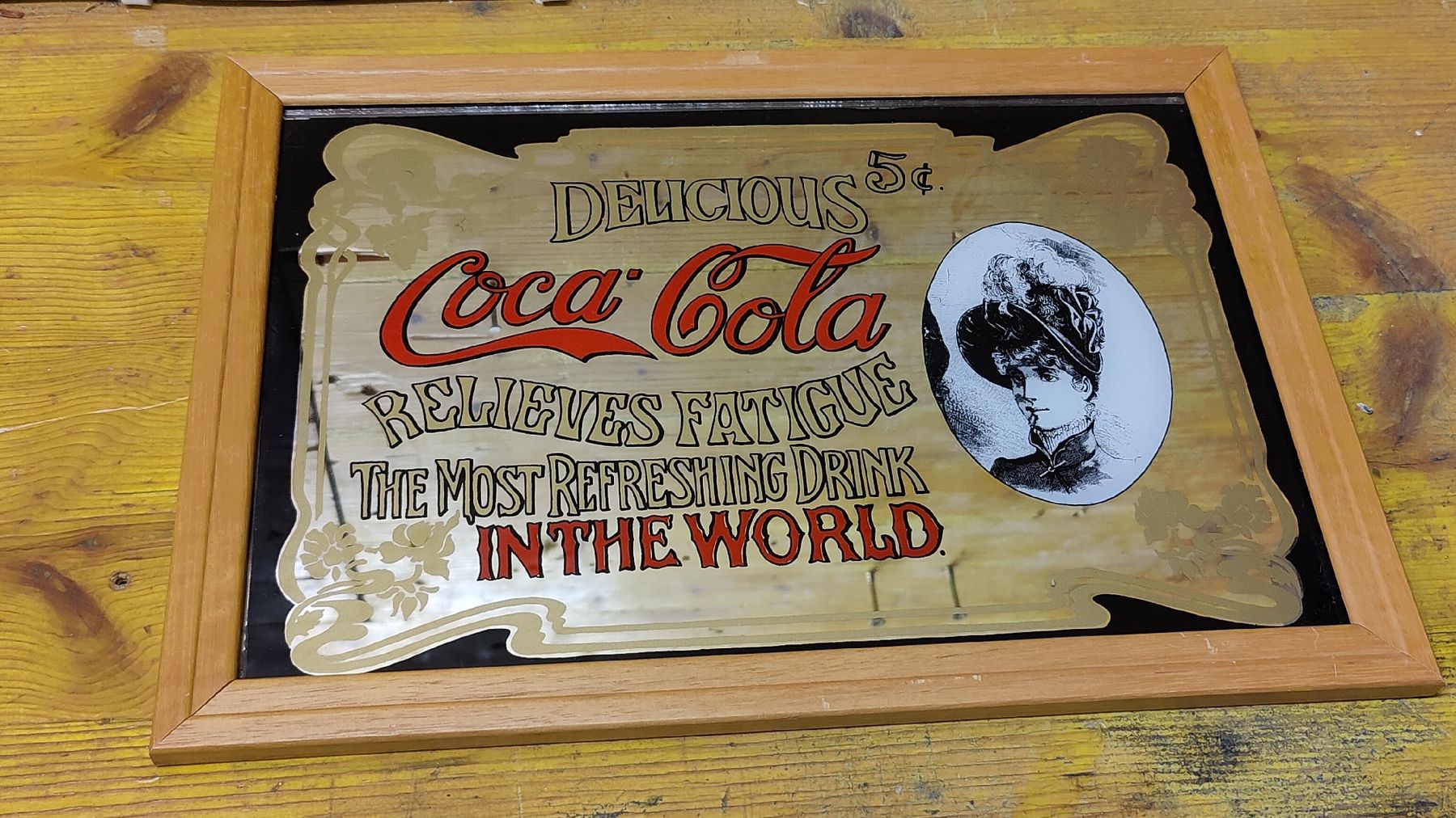 Specchi: Coca Cola Spiegel, retro (L5) – Usato da Neuenhof venduto da SchnaeppliAllerlei