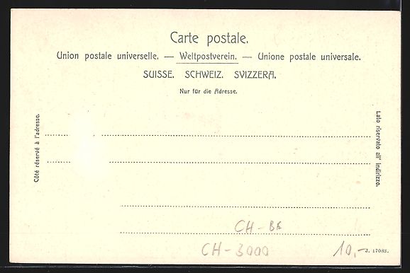 Cartes postales: Bern, Museum mit Strassenpartie und Stra – D'occasion à Berlin par bartko-reher 1