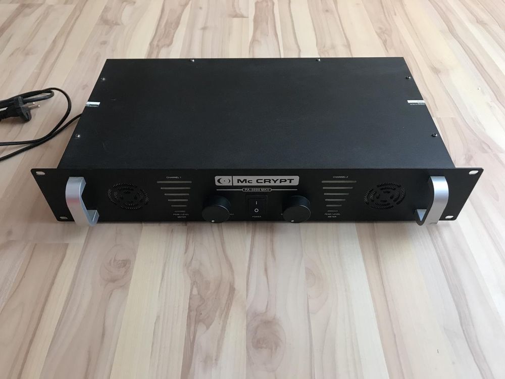 Mc CRYPT PA 5000 MK2 (Audioverstärker) Wie neu! Kaufen auf Ricardo