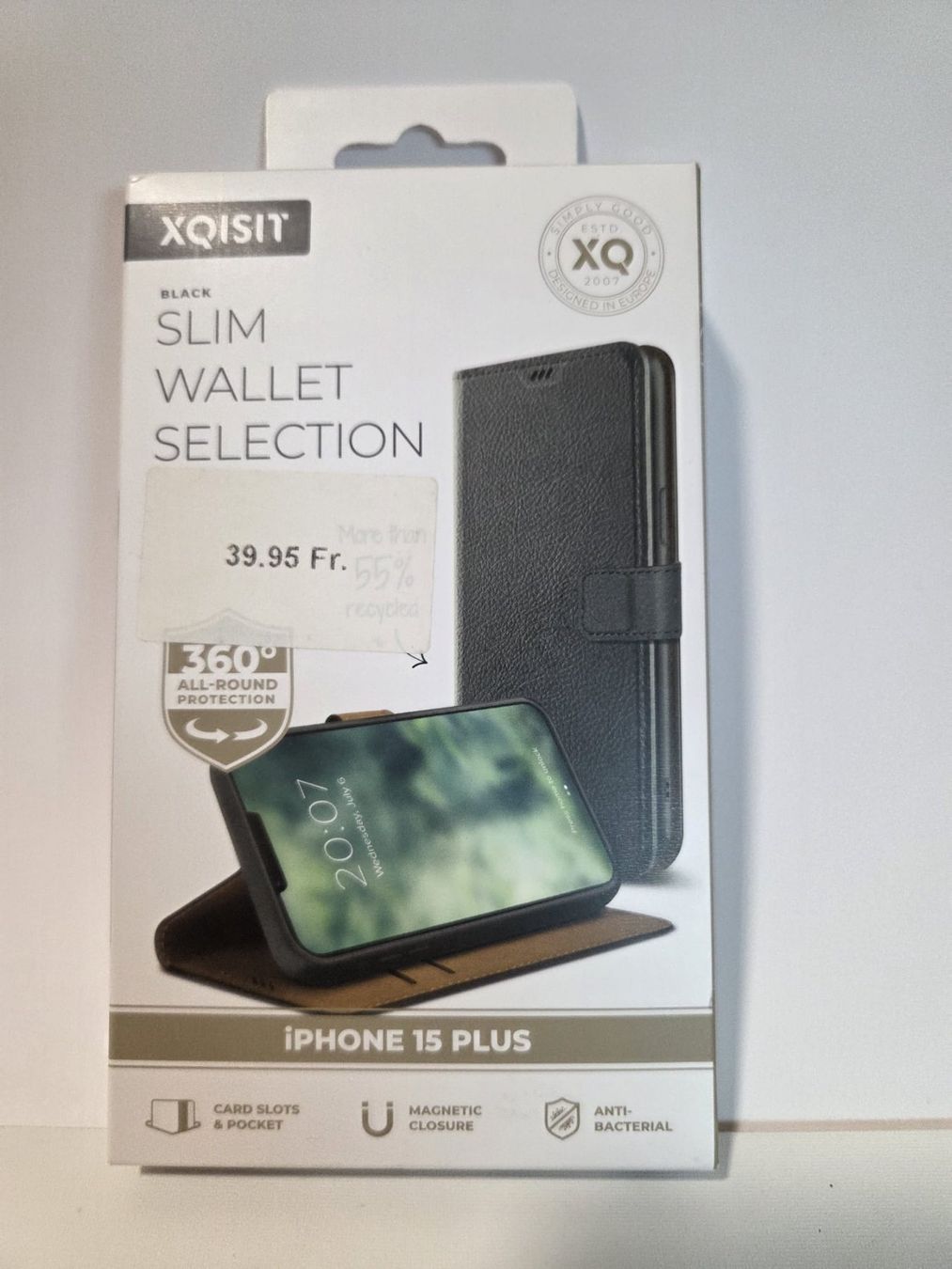 Apple Covers & Schutzfolien: XQISIT Slim Wallet iPhone 15 Plus – Neu und originalverpackt aus Genève von Pandi_Panda 1