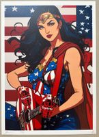 Death: Wonder Woman, POP Art, signiert 24/100