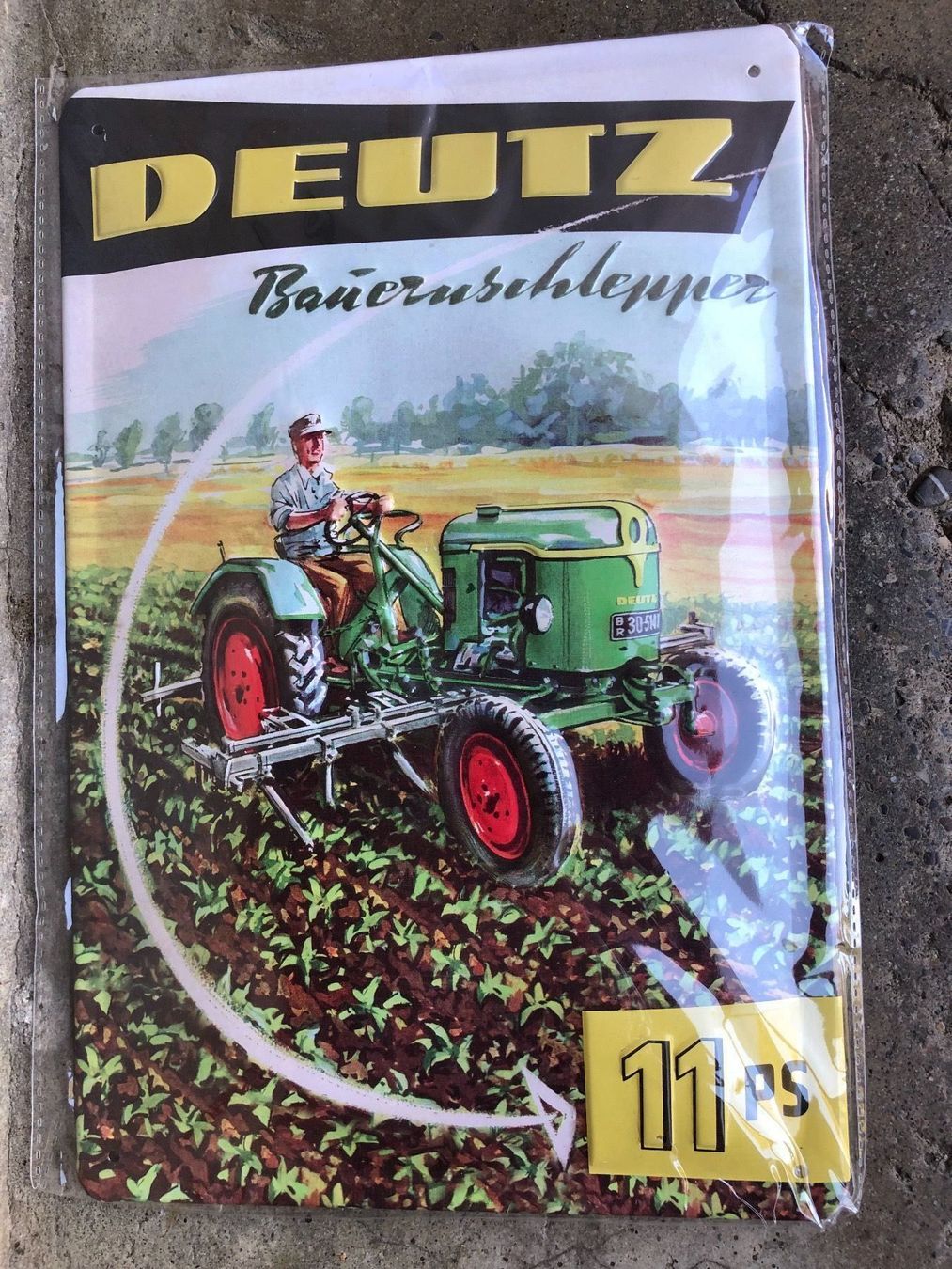 Insegne: Deutz diesel schlepper Traktor – Nuovo e nell'imballaggio originale da Reinach AG venduto da rares75
