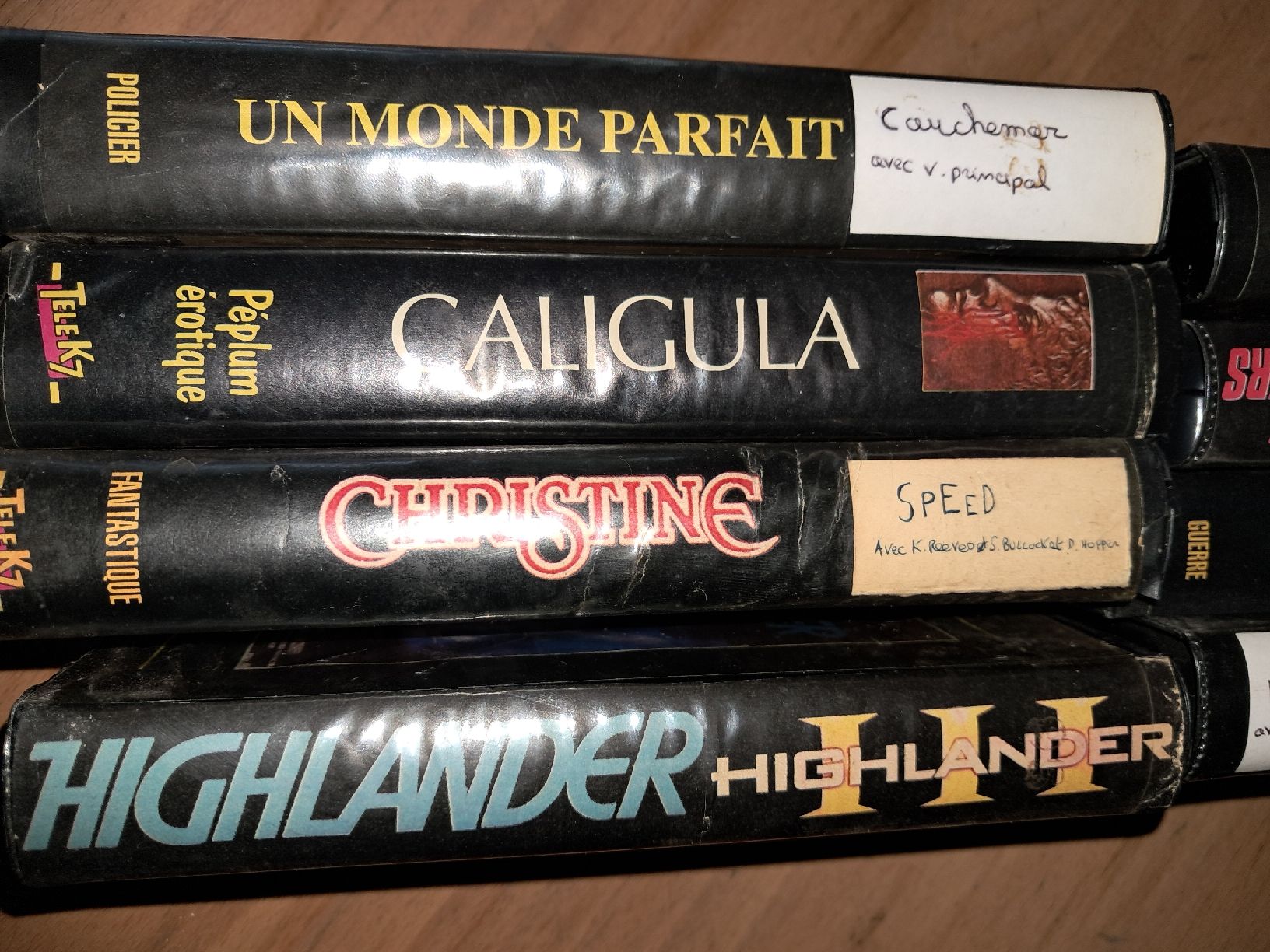 Toutes les VHS: Lot de 8 VHS diverses(2) – D'occasion à Le locle par juliensaran 4