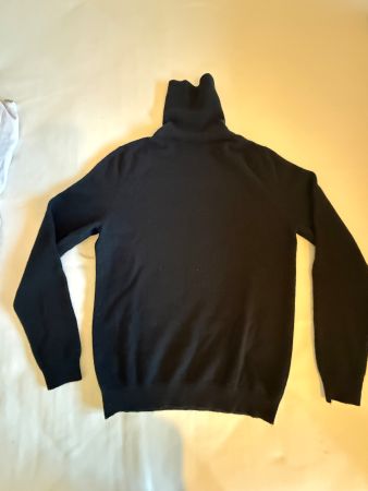 Pull cachemire noir Eric Bompard