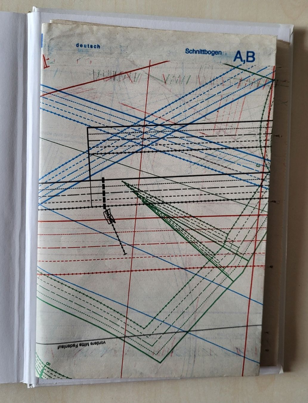 Libri: Burda Buch Nähen Stricken Sticken mit Schnittmusterbogen – Usato da Winterthur venduto da Baer49 3