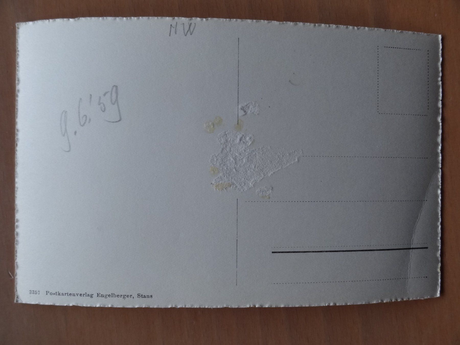 Cartoline postali: Stans - NW - Winkelrieddenkmal – Usato da St Léonard venduto da Riglin 1