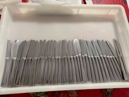 Chromstahl Messer Set, Vintage, 38 Stück