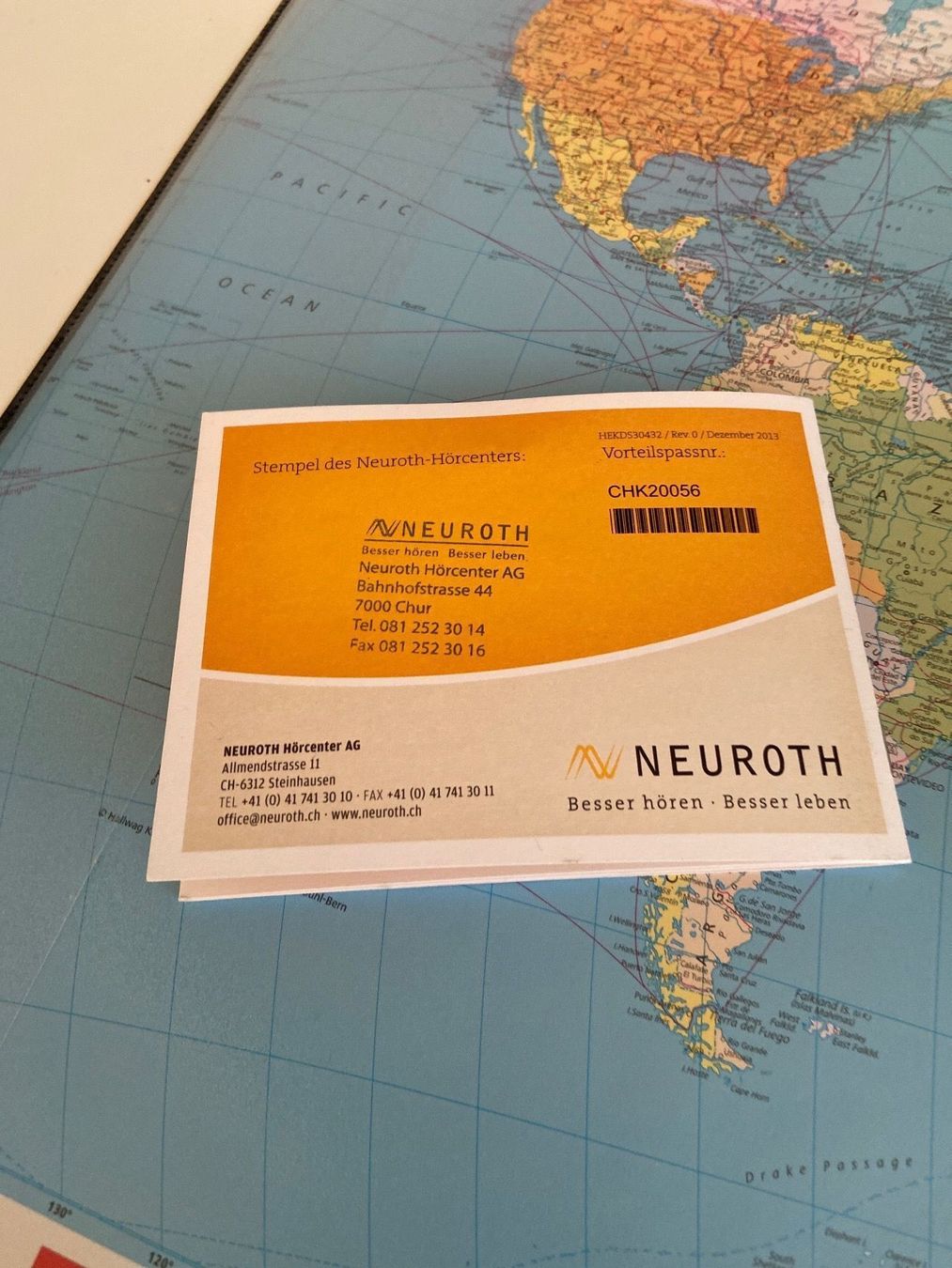 Gutscheine: NEUROTH, GUTSCHEIN HEFT**WERT 75.- CHF***TOP – Neu und originalverpackt aus Zürich von Ceca52 6
