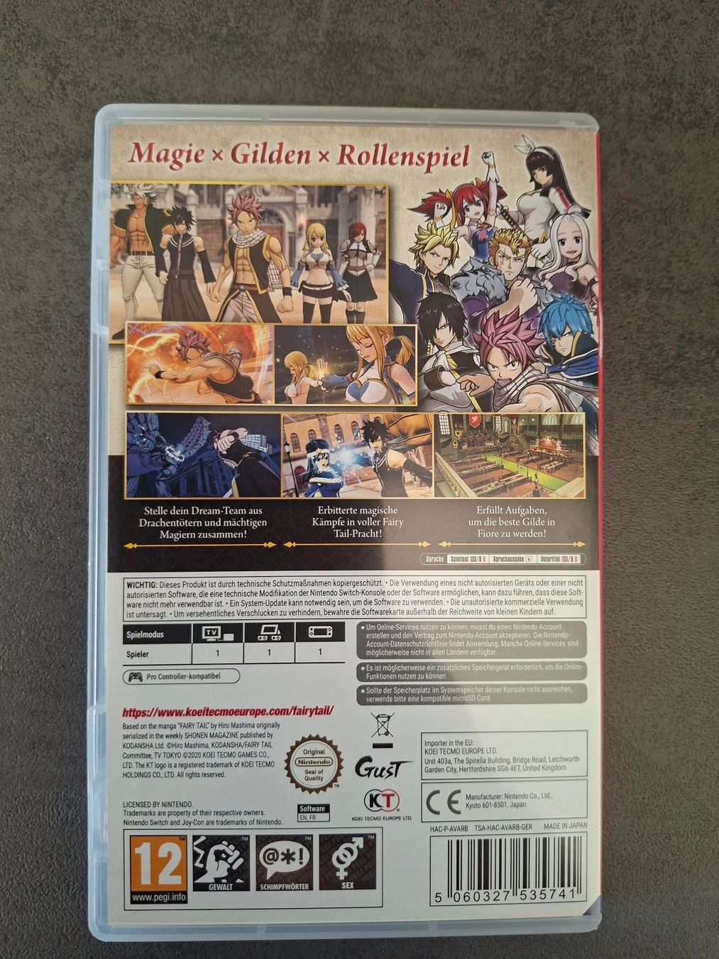 Nintendo Giochi: Switch - Fairy Tail – Usato da Monthey venduto da Djeck55 1