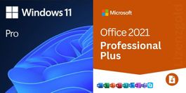Microsoft Windows 11 Pro & Office 2021 Professional Plus