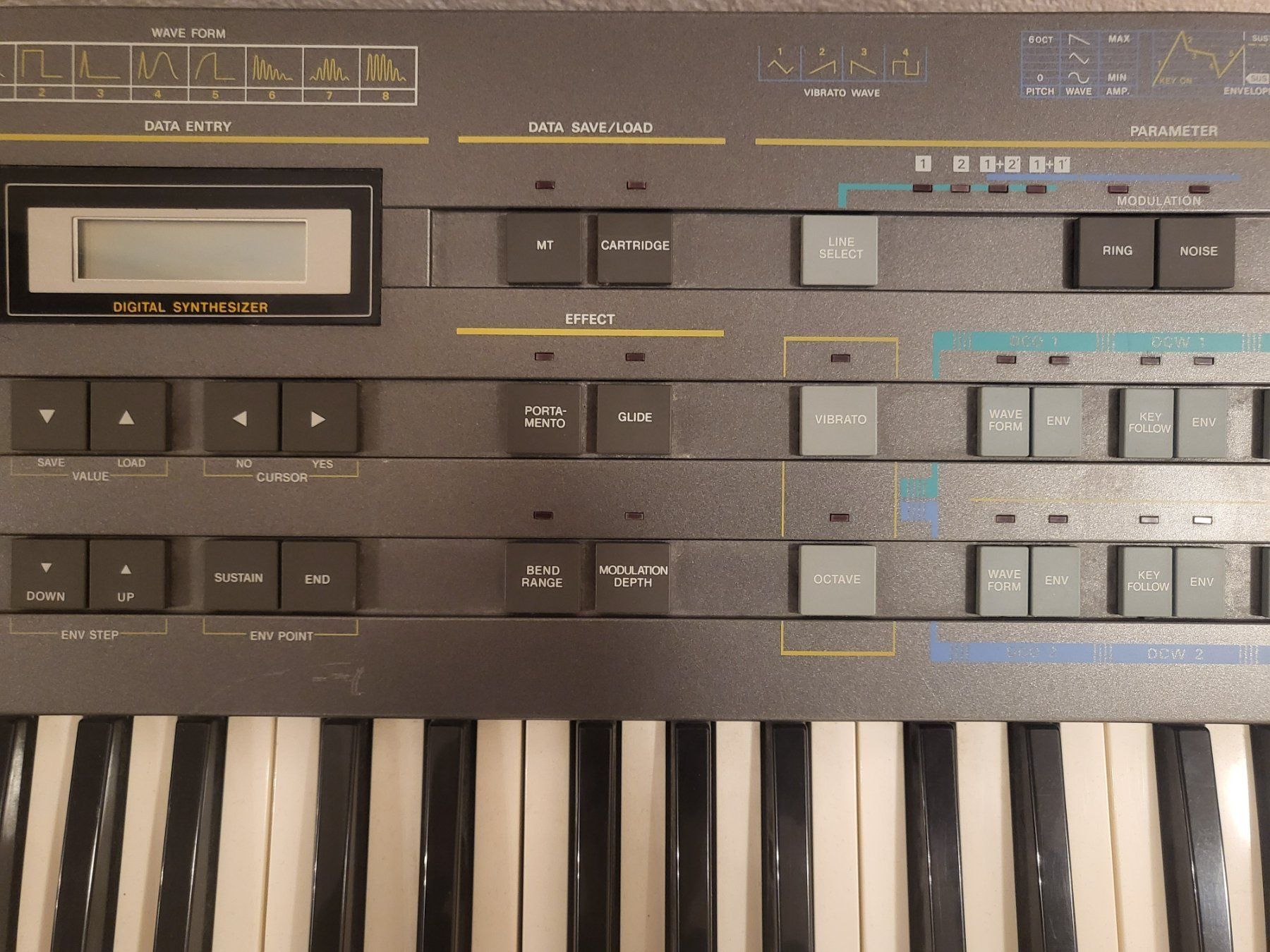 Casio Musikinstrumente: Casio CZ-5000 Cosmo Synthesizer & Casio Pedal – Gebraucht aus Gossau von K.A.S 3