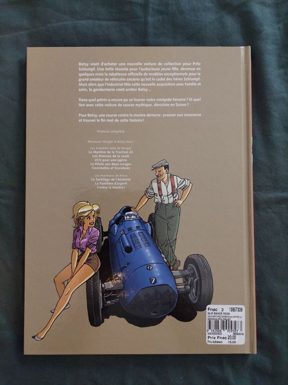 Fumetti: Betsy / Contre la Montre EO 2019 TBE – Usato da Genève venduto da Blu_BD 1