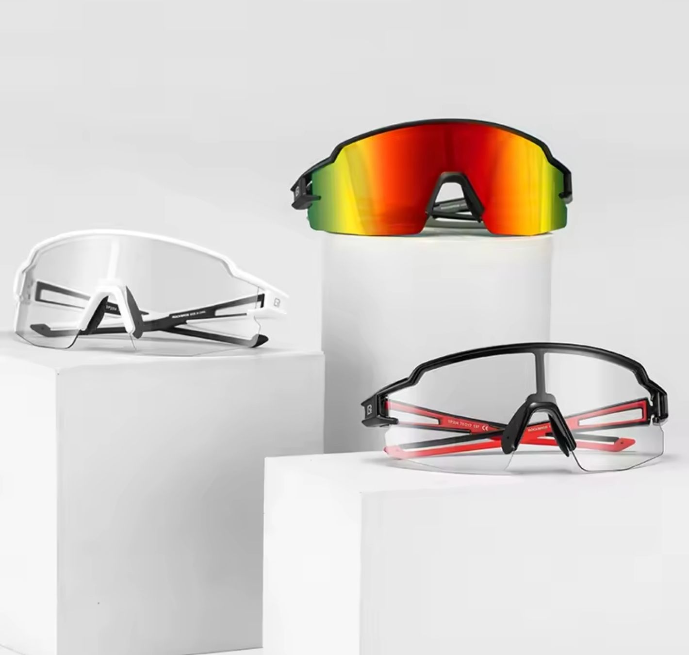 Occhiali & Lenti: ROCKBROS Performance Sportbrille Polarisiert, – Nuovo e nell'imballaggio originale da Suhr venduto da sjay.Cv 3