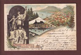 NEUCHÂTEL - Multivues - 1898