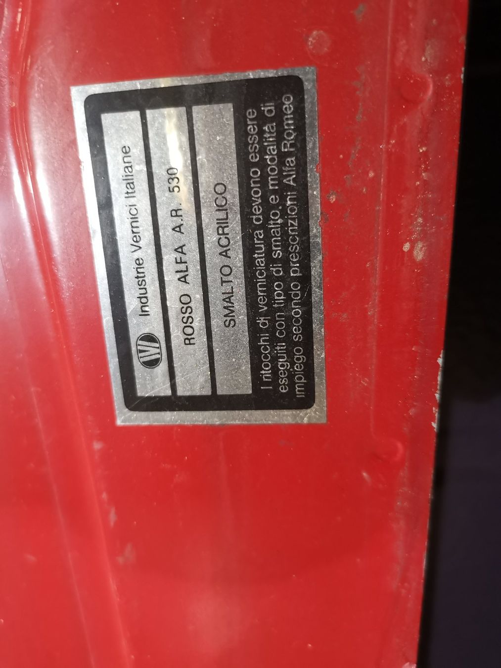 Alfa Romeo Tutti pezzi di ricambio auto: GTV 6 Heckklappe (ohne Glas) – Usato da Thalwil venduto da Joker690 7