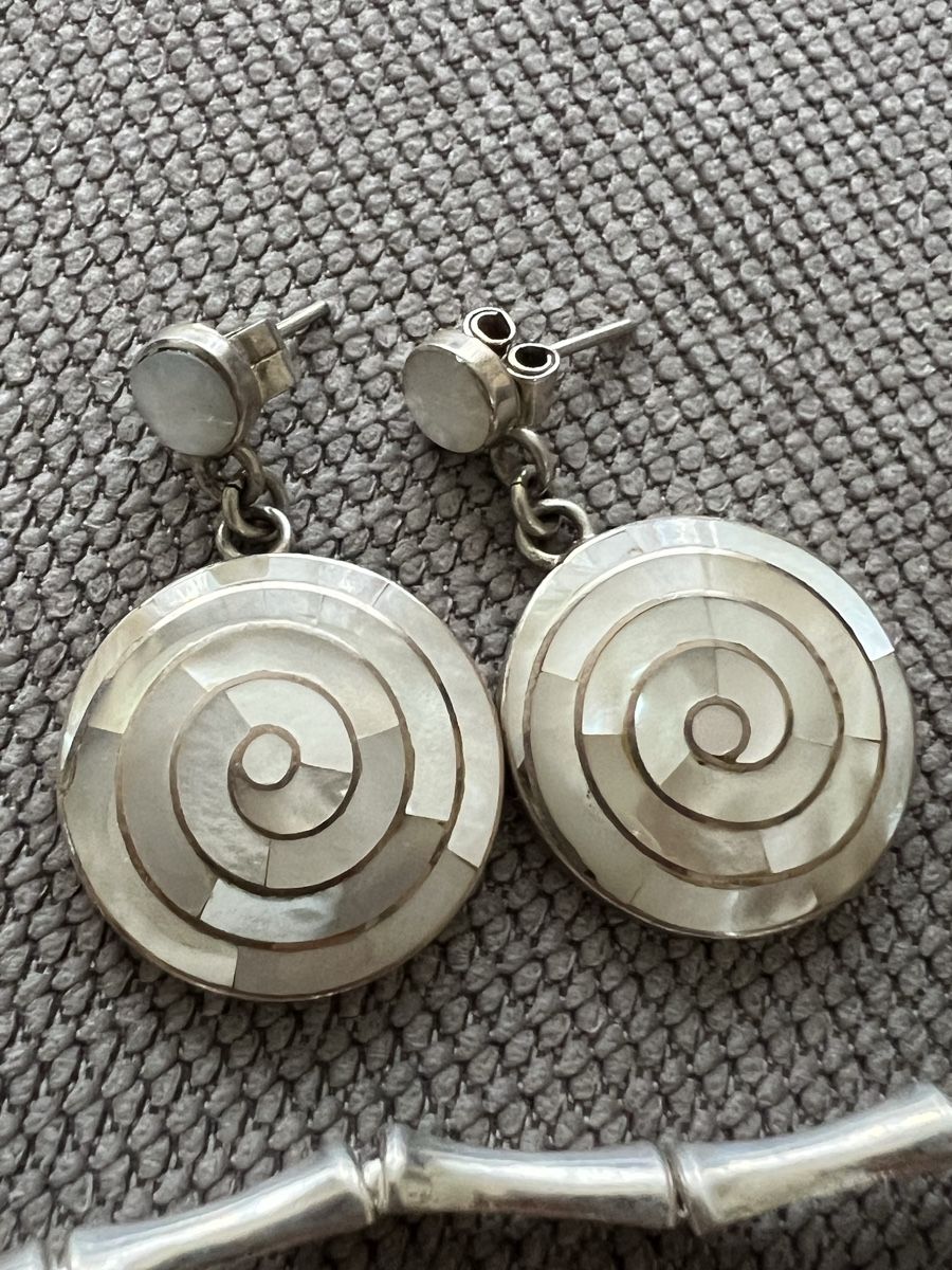 Altri gioielli: Silber schmuck Set Silber 950 mit Pearlmut – Nuovo (secondo la descrizione) da Triesen venduto da bubita 2