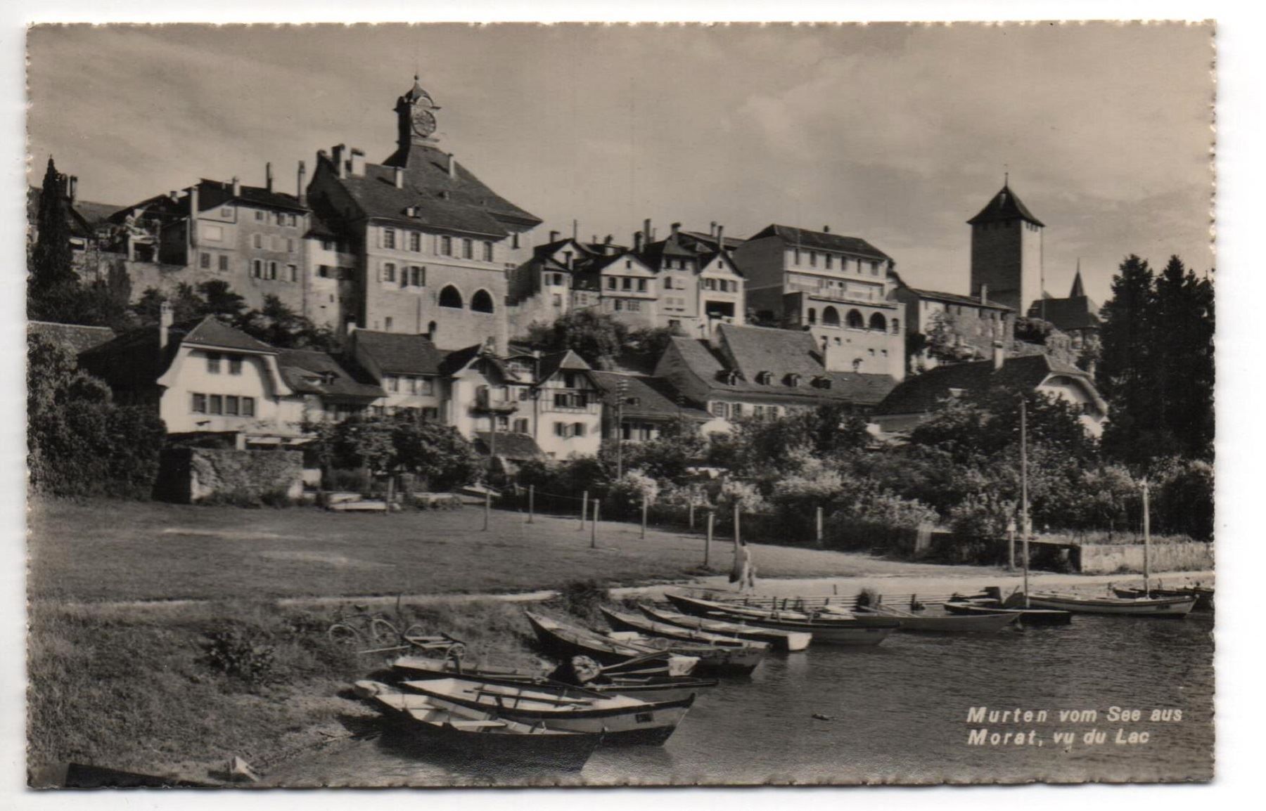 Cartoline postali: MURTEN vom See aus – Nuovo (secondo la descrizione) da Jona venduto da philajona