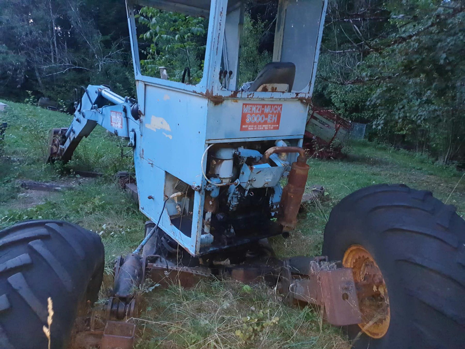 Menzi Muck Excavateurs: Menzi Muck 3000EH – Défectueux à Conters par Fer_k9f6 1