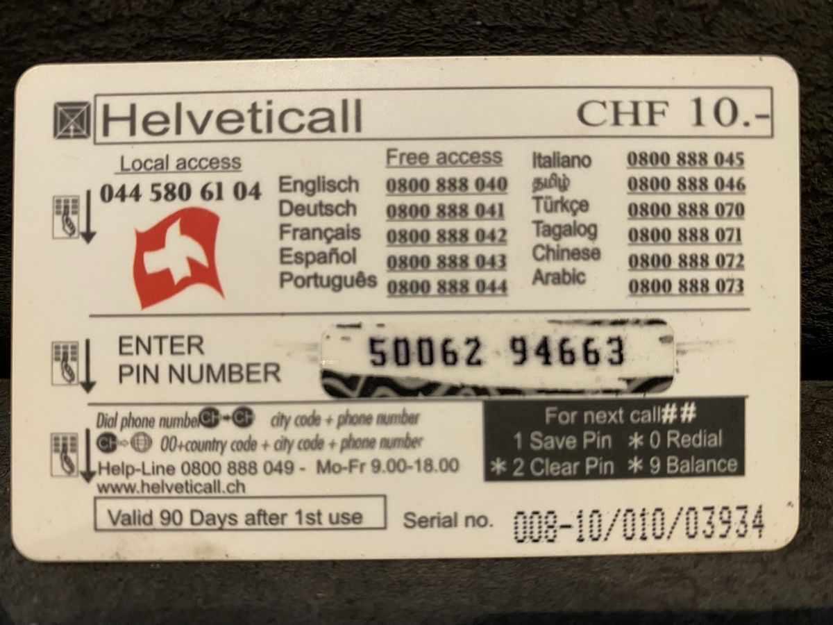 Schede telefoniche: Carte – Usato da Lausanne venduto da babacard10 1