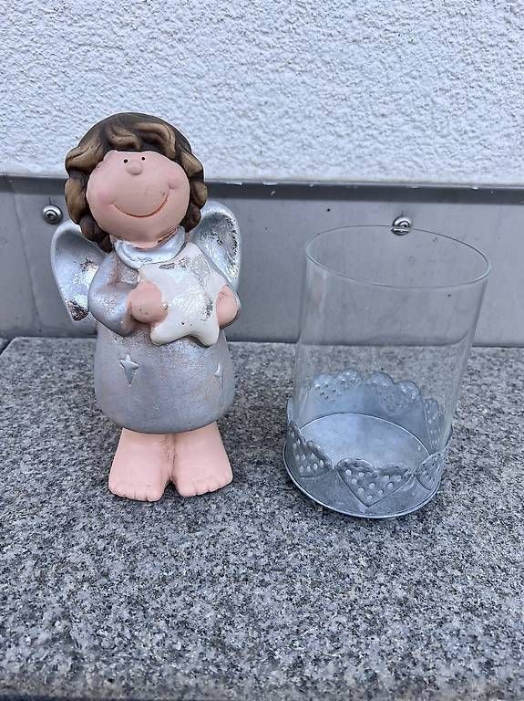 Alle Dekorationen: Engel mit Glaskerzenlicht  – Gebraucht aus Sarnen von Sejosa15