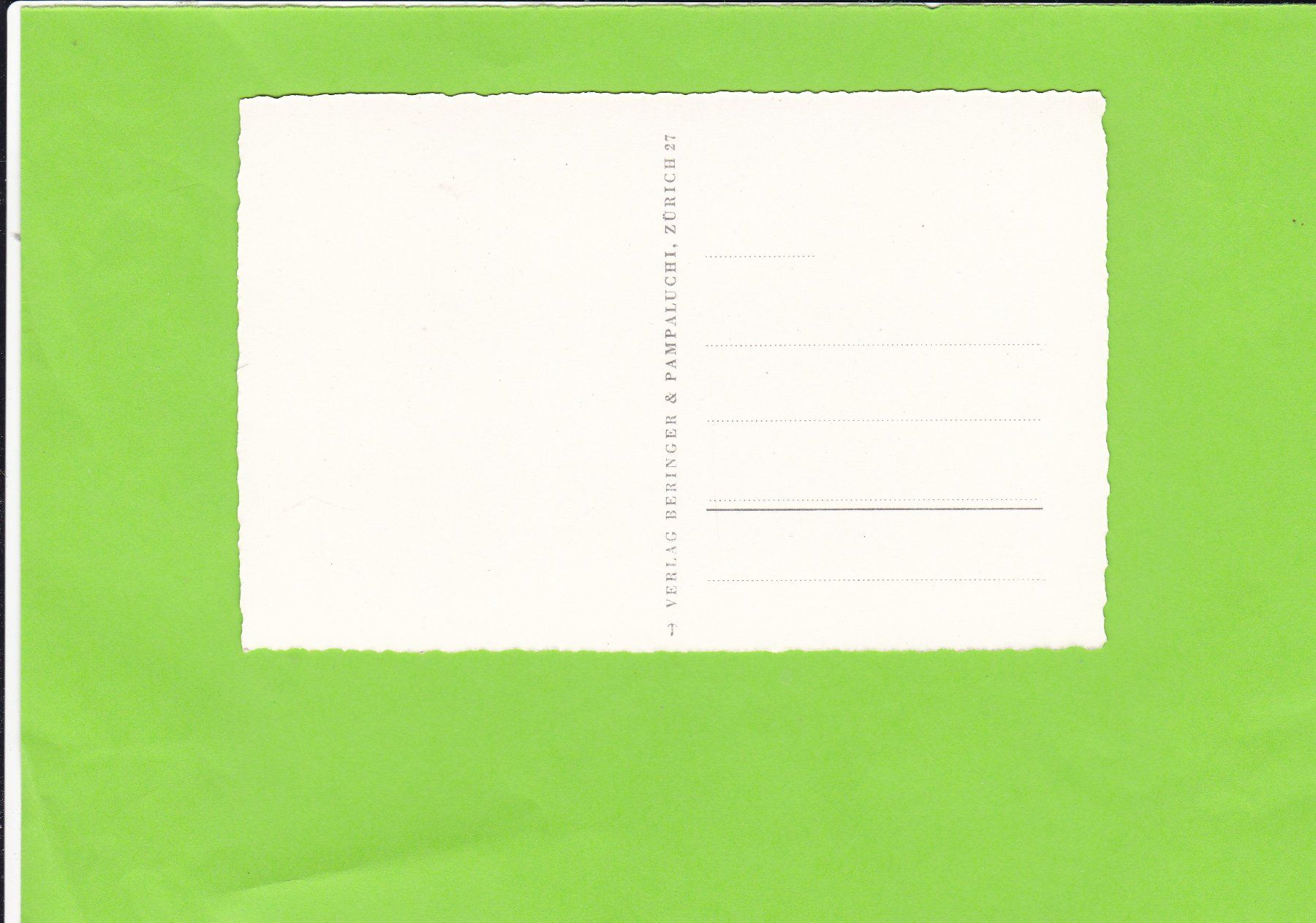 Cartoline postali: Bern-Münster-Parkplatz-Oldtimer – Usato da St. Peterzell venduto da neckertal 1
