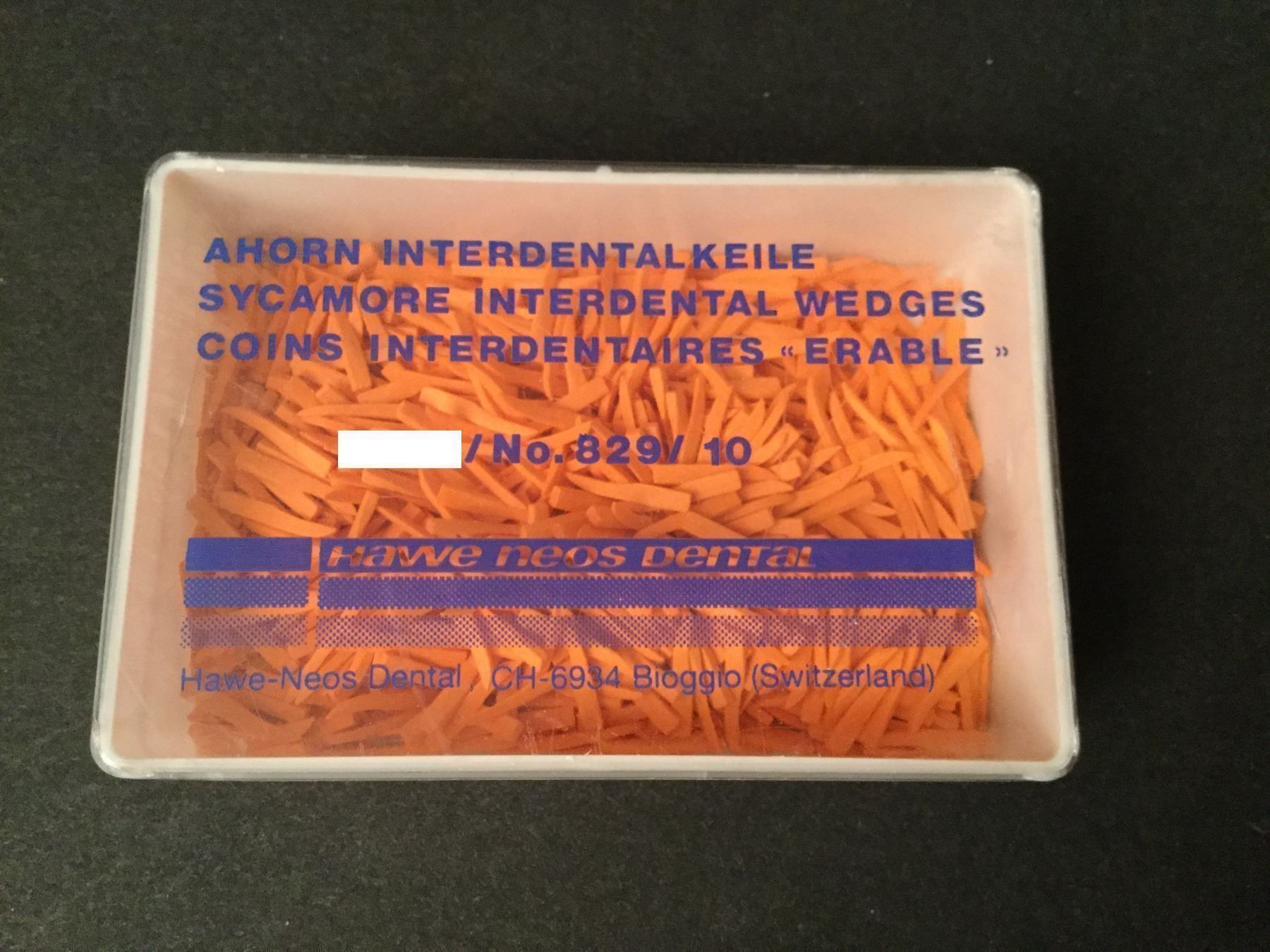 Articoli in legno: Holzkeile, Ahorn 829/10 orange – Nuovo (secondo la descrizione) da Luzern venduto da Einh0rn 1