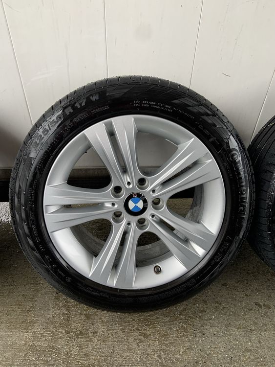 Jeu de 4 roues BMW 17 pouces pneus 225/50 R17 (Gebraucht) in Fully für ...