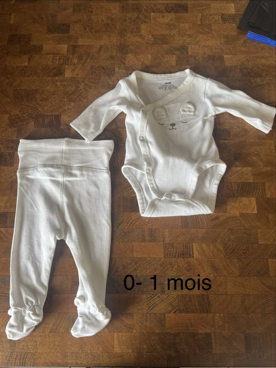 Lotti di vestiti: Lots de Vêtement bébé 0-1Mois – Nuovo (secondo la descrizione) da Hérémence venduto da Petitsucre 1