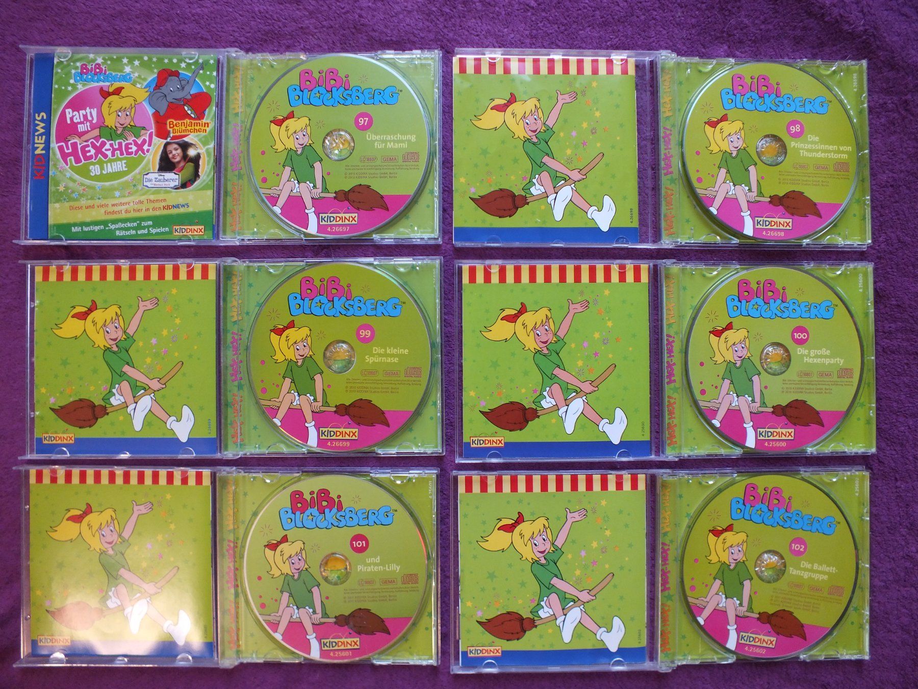 CDs: 6 - Bibi Blocksberg - Hörspiel - CD´s – Gebraucht aus Müllheim Dorf von Seeeule01 7