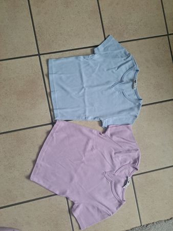 Sommer T-Shirts Set, Gr. XS,XXS Pastellfarben, Top Zustand!