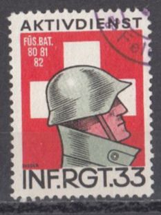 Tutti i francobolli: Infanterie Wi 310 gestempelt – Usato da Bürglen TG venduto da StampGraf