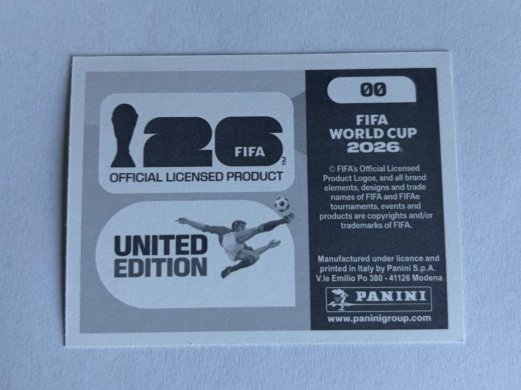 Panini Carte collezionabili: WM 26 Panini Nummer 00 – Nuovo (secondo la descrizione) da Dübendorf venduto da HK11 1