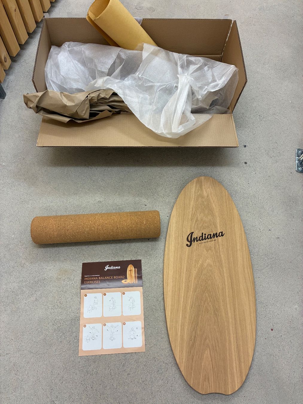 Hometrainer: Balance Board Indiana aus Eiche – Usato da Zürich venduto da leGrenat 2