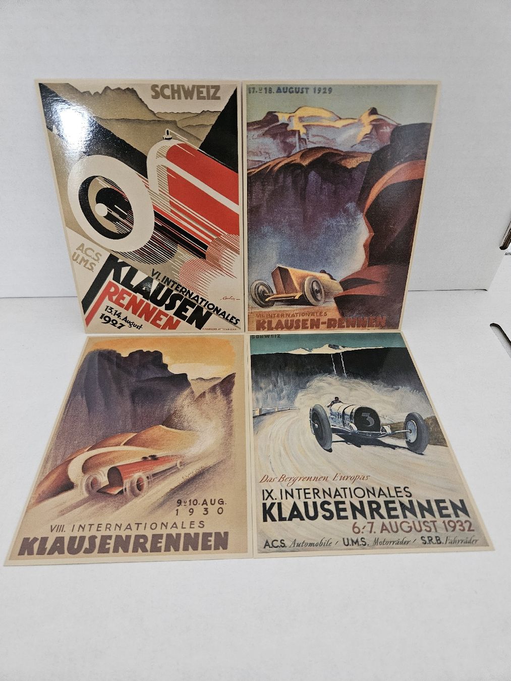Cartoline postali: Klausenrennen Memorial 1993-10 Repro Ansichtskarten Set – Usato da Wangen SZ venduto da Auction-Sea 2