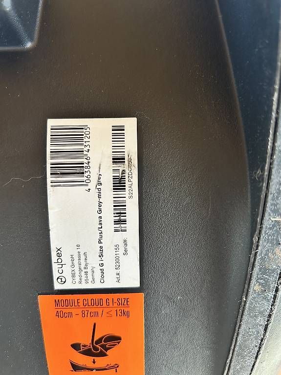 Seggiolini per auto: Cybex Cloud G i-Size Plus & Base G – Usato da Zäziwil venduto da Anja_1990 4