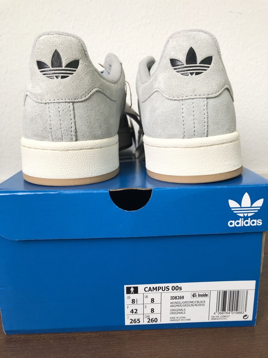Adidas Herrenschuhe: Adidas Campus 00s Wonder Silver/Chalk White EU42 – Neu und originalverpackt aus Baar von tortuga72 1