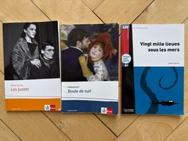 Französische Bücher für Schule, je Buch 1 Fr.